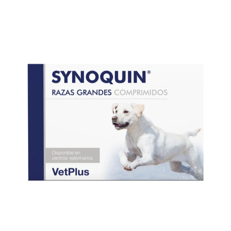 SYNOQUIN CONDROPROTECTOR PERROS RAZAS GRANDES 120 COMPRIMIDOS VETPLUS