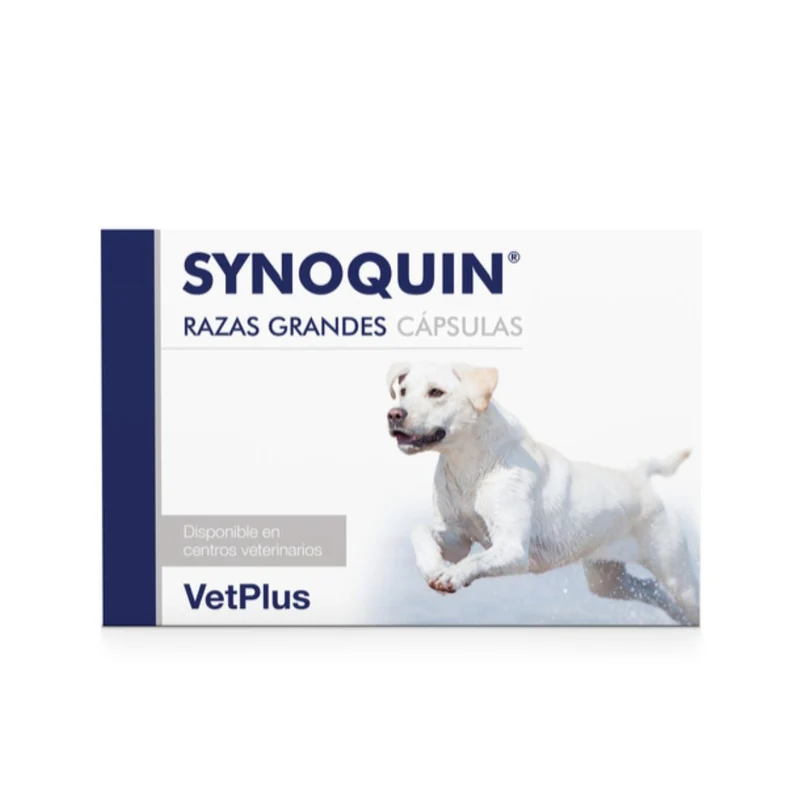 SYNOQUIN CONDROPROTECTOR PERROS RAZAS GRANDES 120 CAPSULAS VETPLUS