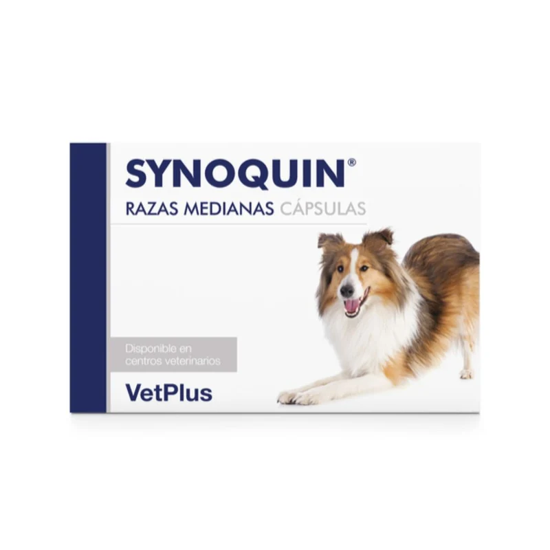SYNOQUIN CONDROPROTECTOR PERROS RAZAS MEDIANAS 120 COMPRIMIDOS VETPLUS