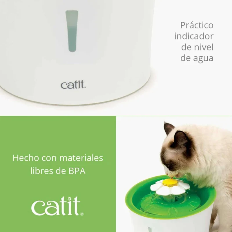 FUENTE CATIT FLOWER 3 L PARA GATOS