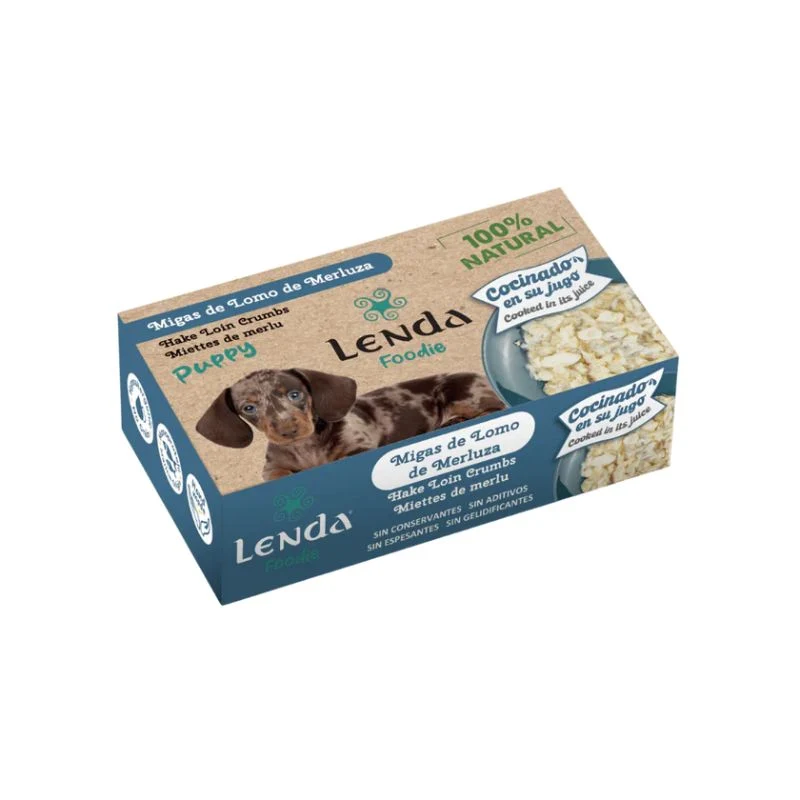 LENDA FOODIE MIGAS DE LOMO DE MERLUZA CACHORROS 25 X 120 G