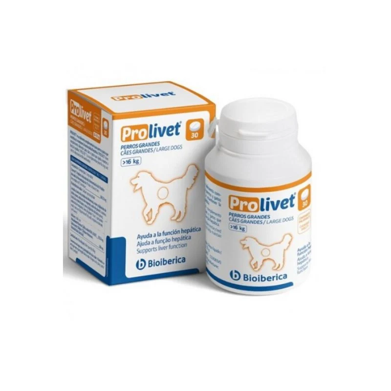 PROLIVET PERROS GRANDES 30 COMPRIMIDOS HEPATO