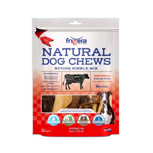 SNACK NATURAL PERROS REVUELTO MIX DE TERNERA 5 X 250 G