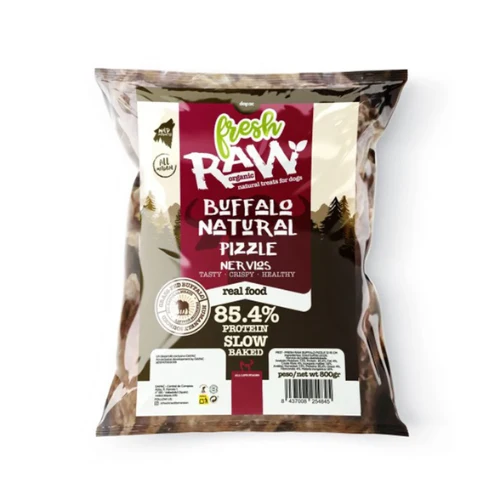 SNACK NATURAL PERROS NERVIOS DE BUFALO RAW 800 G
