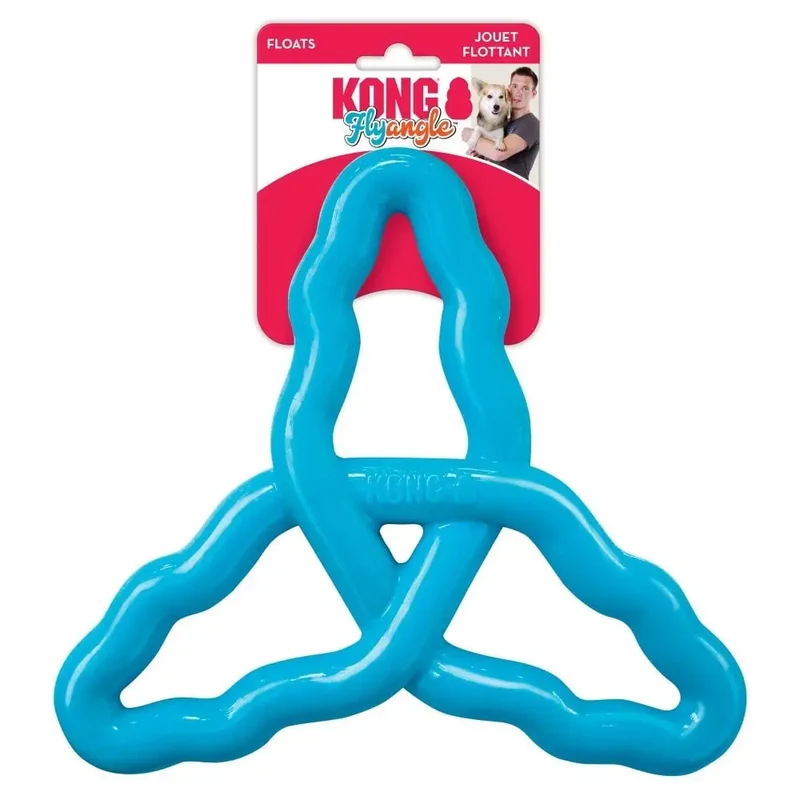 KONG Flyangle Assorted L Juguete para Perros