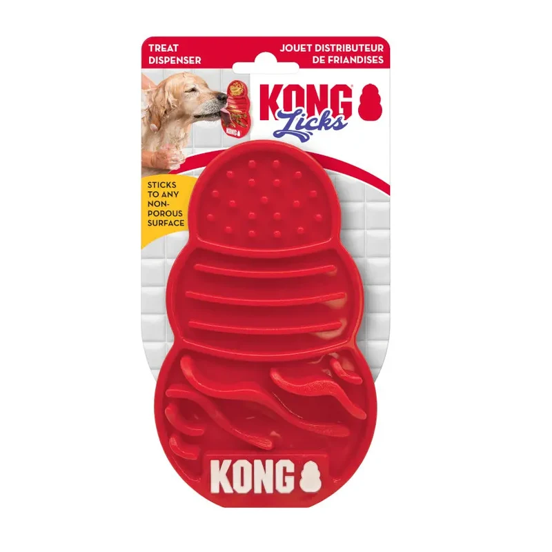 KONG Licks L Juguete para Snacks de Perros