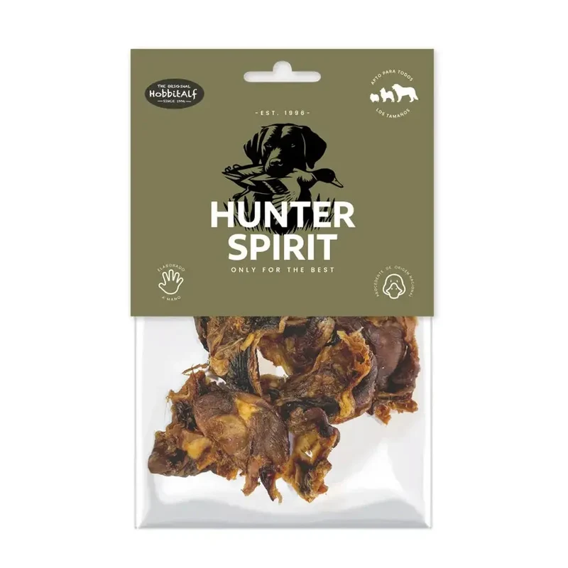 Hobbitalf Mollejas de Pato 150 g - Snack Natural para Perros