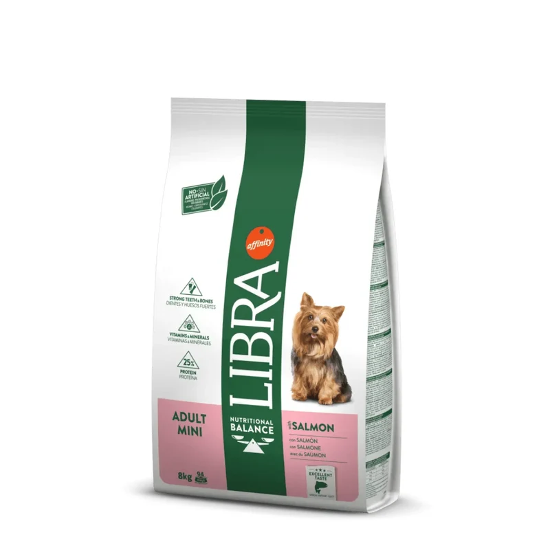 LIBRA PERROS ADULT MINI SALMON 8 KG