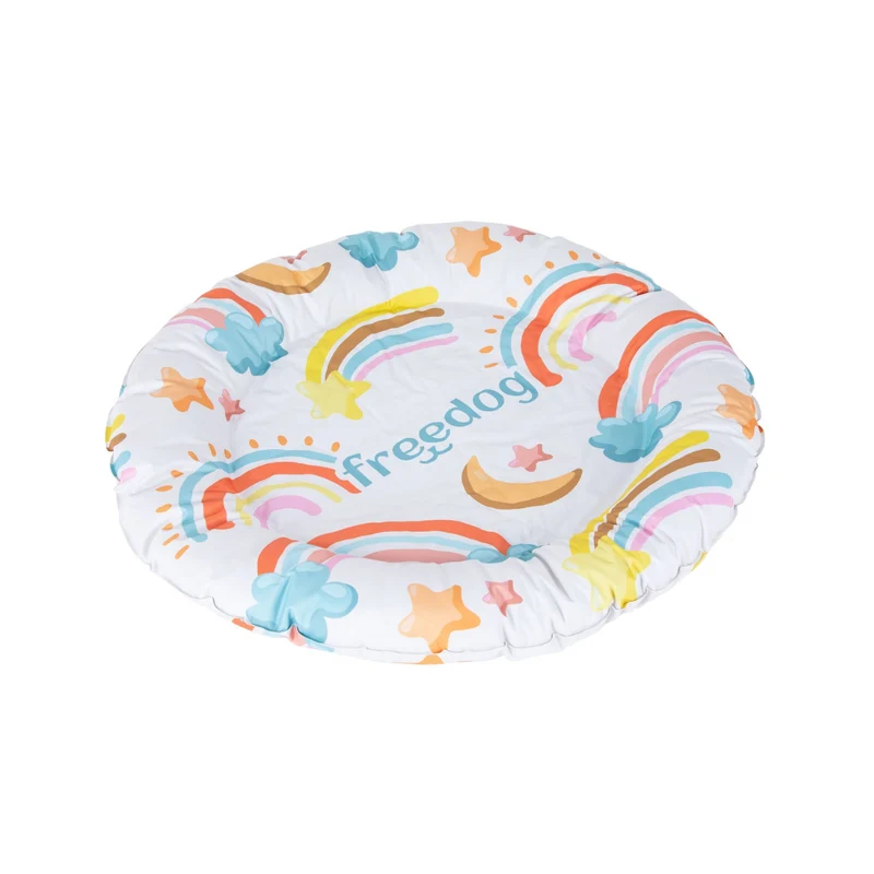 CAMA DONUT REFRESCANTE PERROS FREEDOG RAINBOW