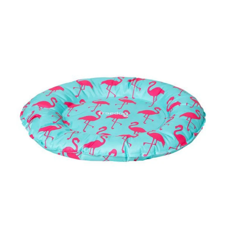CAMA DONUT REFRESCANTE PERROS FREEDOG FLAMINGO 47 CM