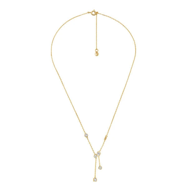 Collar Michael Kors Premium Brilliance Plata 925 Chapado en Oro MKC1769710