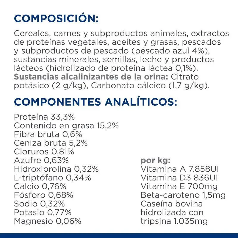 Hill'S C/D Urinary Stress Pescado Azul 3 kg Alimento para Gatos