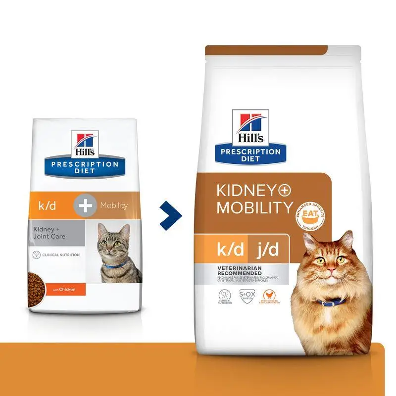 Hill'S K/D+Mobility 1,5 kg Alimento para Gatos