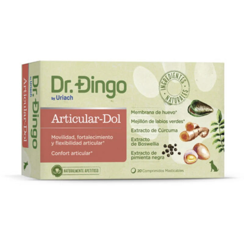 ALIMENTO COMPLEMENTARIO DR DINGO PERROS ARTICULAR - DOL 30 G