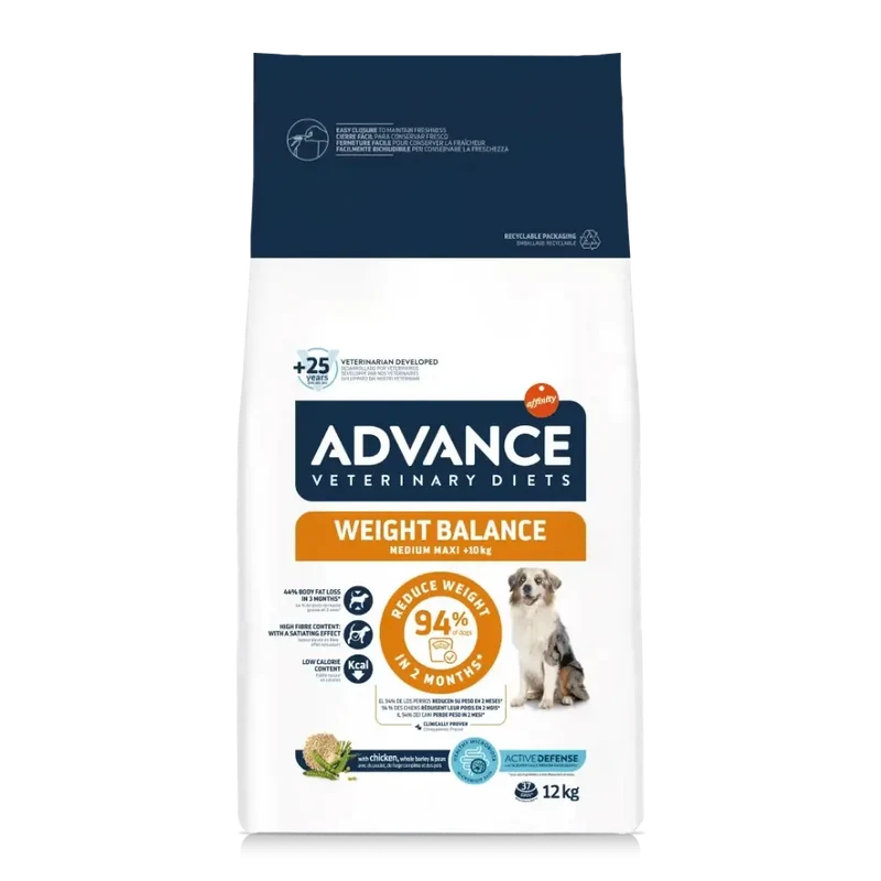 Advance Veterinary Diets Weight Balance Medium Maxi Pienso para Perros