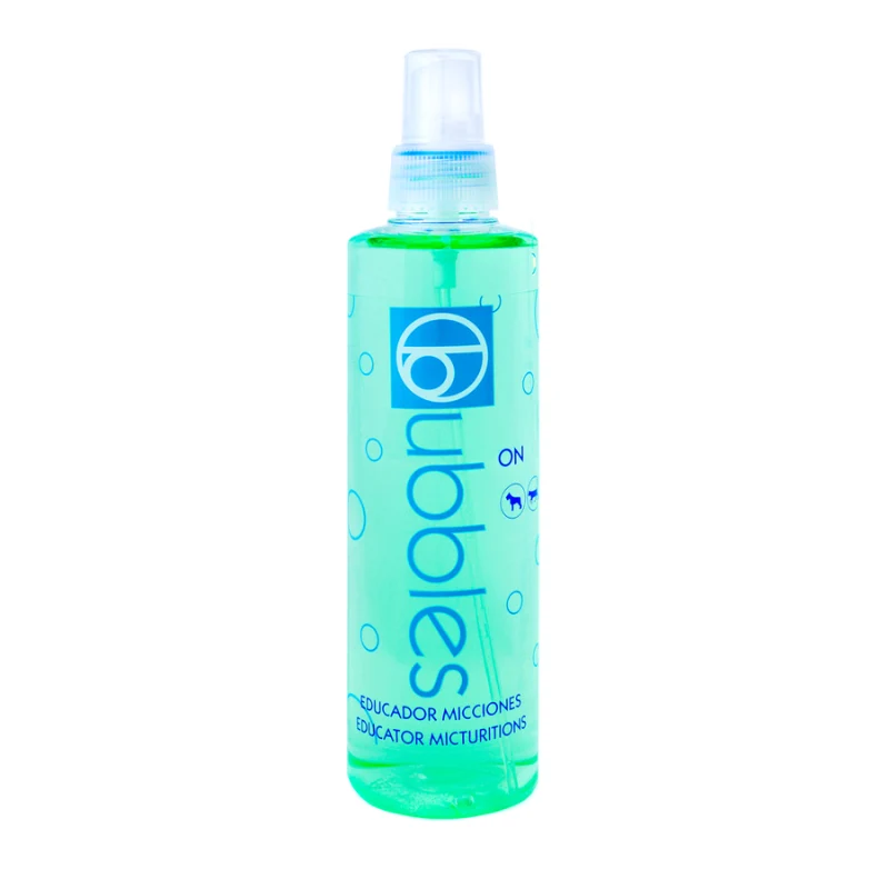 EDUCADOR DE MICCIONES PERROS ON BUBBLES 2 x 250 ML