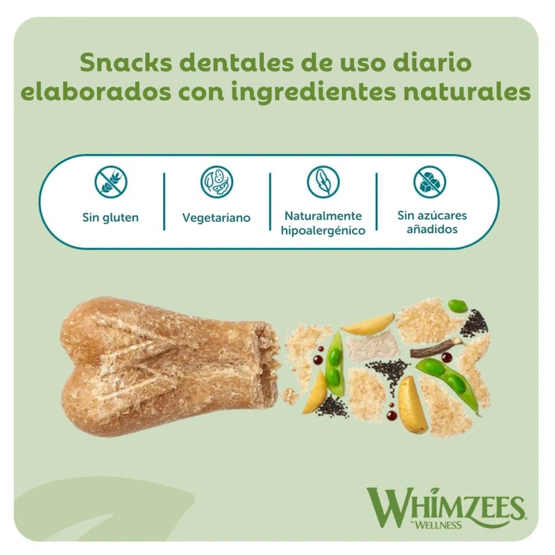 Whimzees Ricebone Snack Dental para Perros