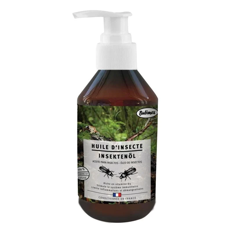 ACEITE DE INSECTOS PARA PERROS BUBIMEX 500 ML