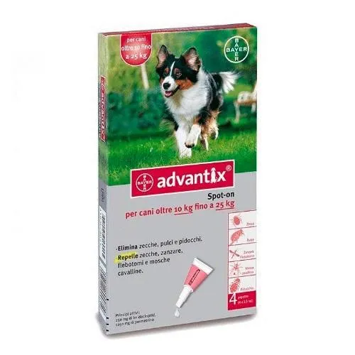 Advantix® 10-25 Kg 4 pipetas
