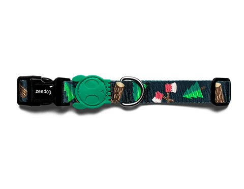 ZEE.DOG COLLAR WOODS