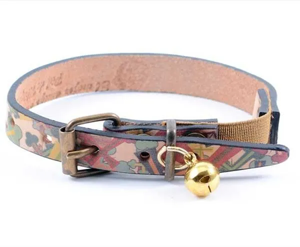 Collar para Gato Piel Cruces