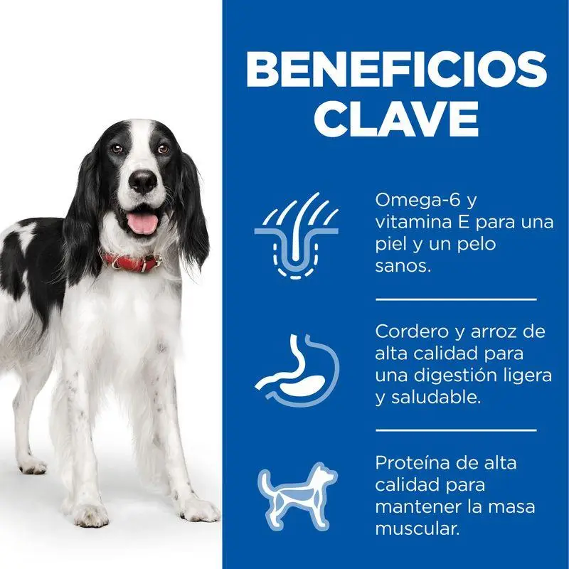 Hill's Science Plan Adult Medium Cordero y Arroz 18 kg Alimento para Perros