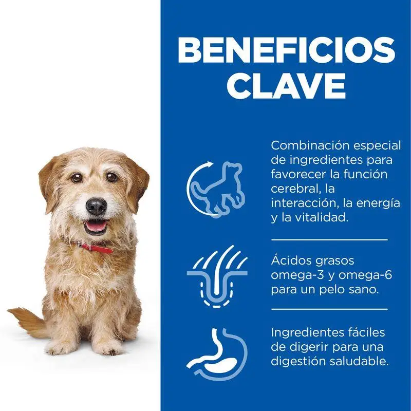 Hill'S Science Plan Mature Adult 7+ Senior Vitality Small y Mini Pollo 1,5 kg Alimento para Perros