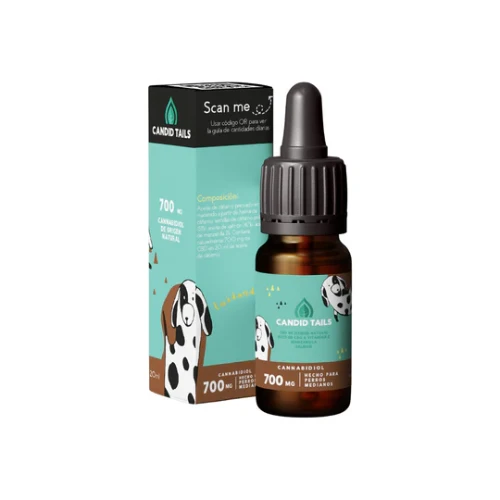 PETBIDIOL ACEITE DE CBD PERRO MEDIANO CANDID TAILS