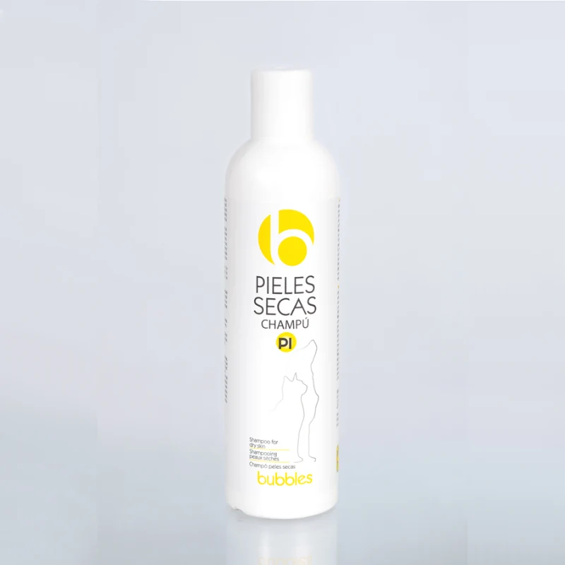 CHAMPU PERROS PIEL SECA BUBBLES 2 x 250 ML