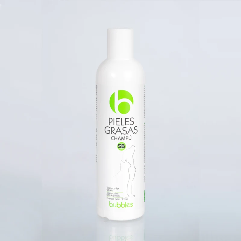 CHAMPU PERROS PIEL GRASA BUBBLES 2 x 250 ML