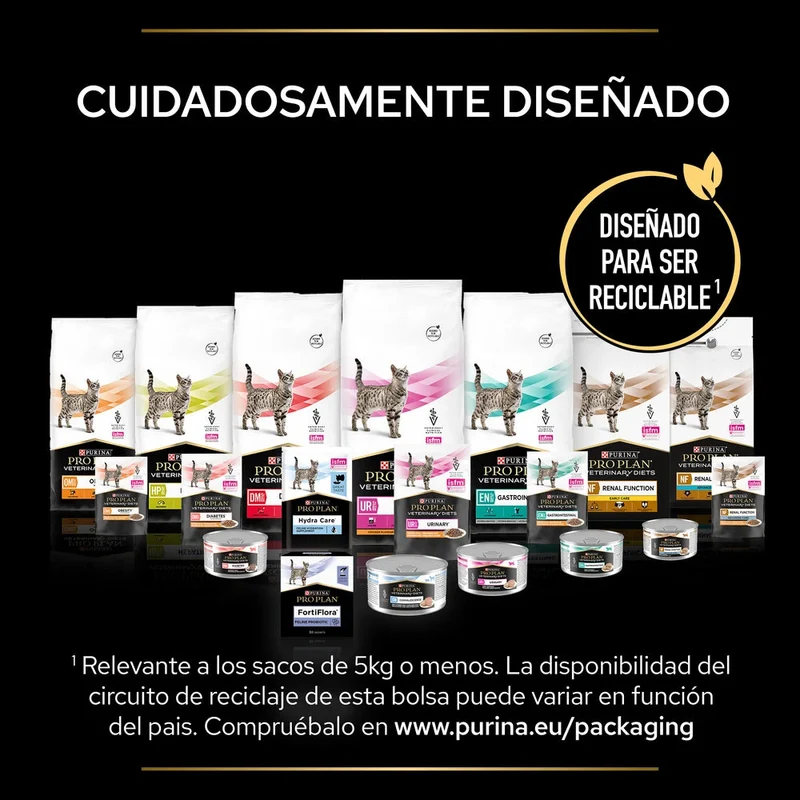 Fortiflora Pro Plan 30 sobres de 1 g Suplemento Probiótico en Polvo para Gatos