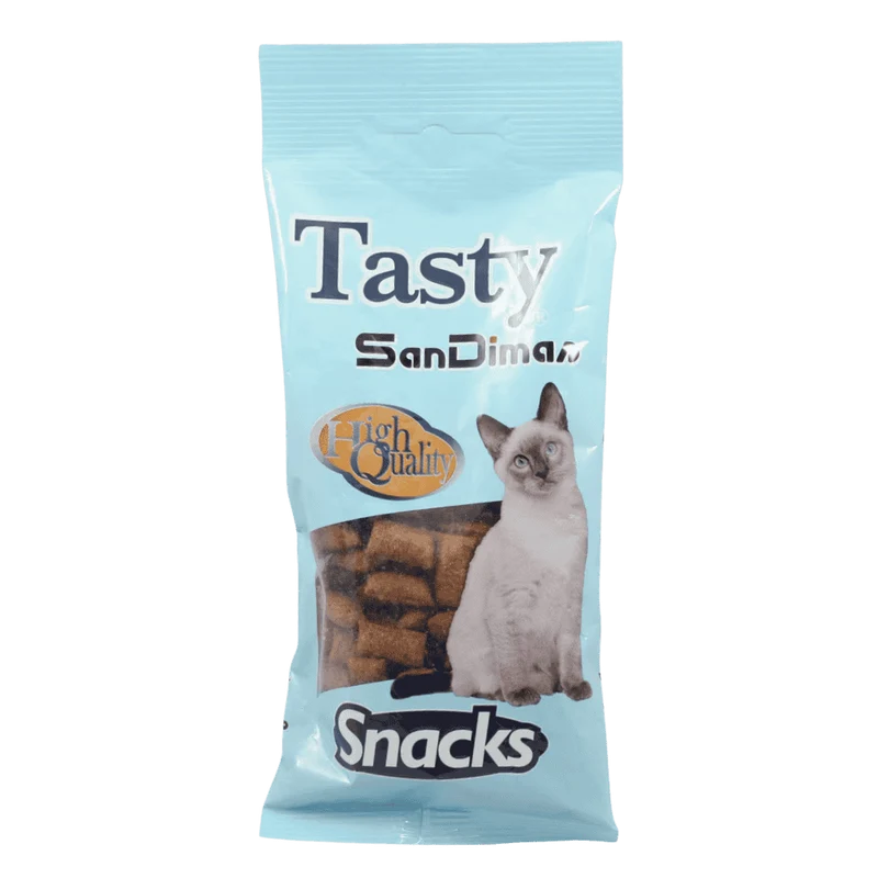 Snack Tasty Gatos Rellenitos Crunch Salmón 50 g