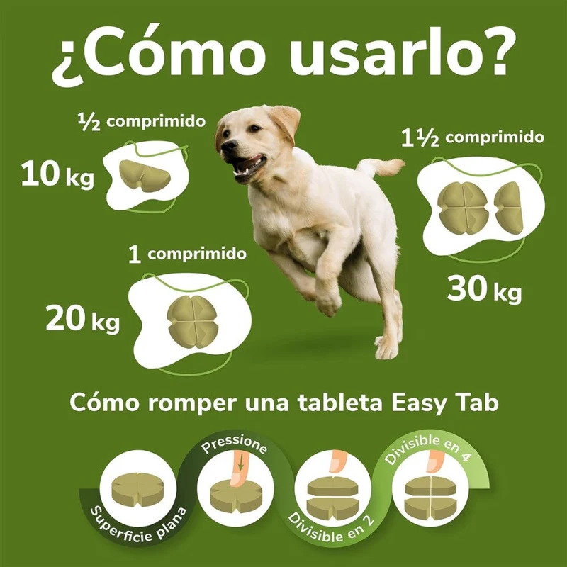 Omnicondro 20 | 60 comprimidos | Condroprotector para Perros y Gatos con Glucosamina y Condroitina | Suplemento Nutricional para Reforzar Articulaciones | Hifarmax