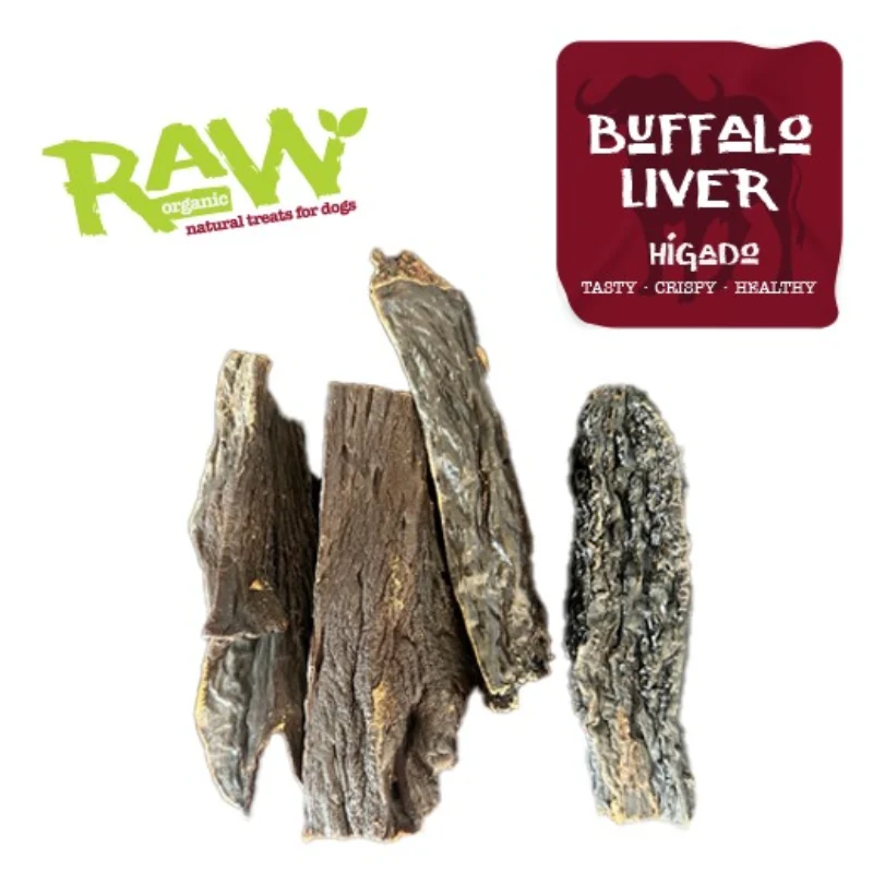SNACK NATURAL PERROS HIGADO DE BUFALO FRESH RAW 1,5 KG