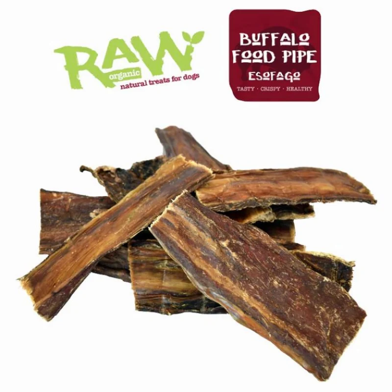 SNACK NATURAL PERROS ESOFAGO DE BUFALO HORNEADO FRESH RAW 800 G