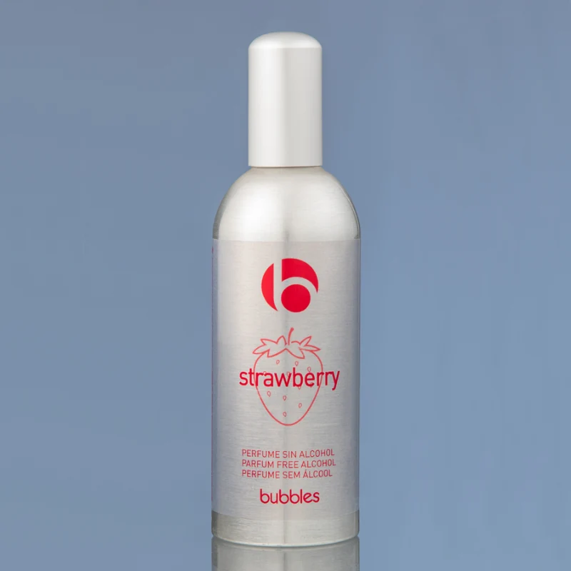 PERFUME SIN ALCOHOL PERROS Y GATOS FRESA BUBBLES 4 x 150 ML