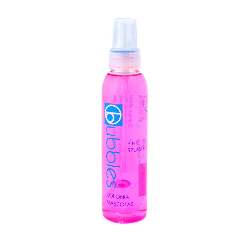 COLONIA PERROS Y GATOS PINK SPLASH BUBBLE 125 ML