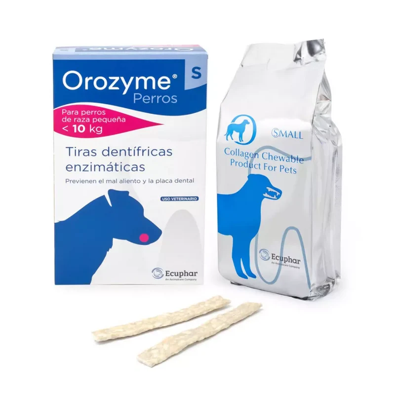 OROZYME TIRAS DENTRIFICAS MAL ALIENTO Y PLACA DENTAL 24 TIRAS TALLA S