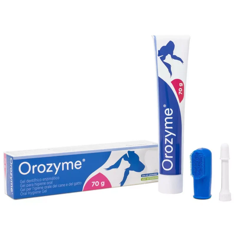 OROZYME GEL DENTRIFICO PERROS Y GATOS ELIMINA SARRO 70 G