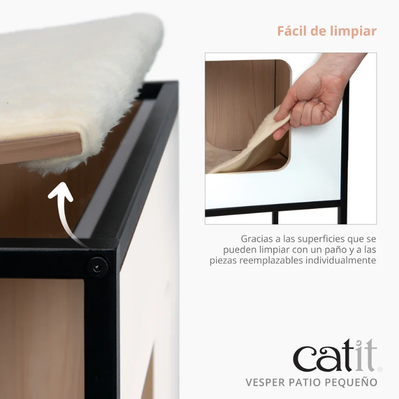MUEBLE RASCADOR GATOS CATIT VESPER PATIO