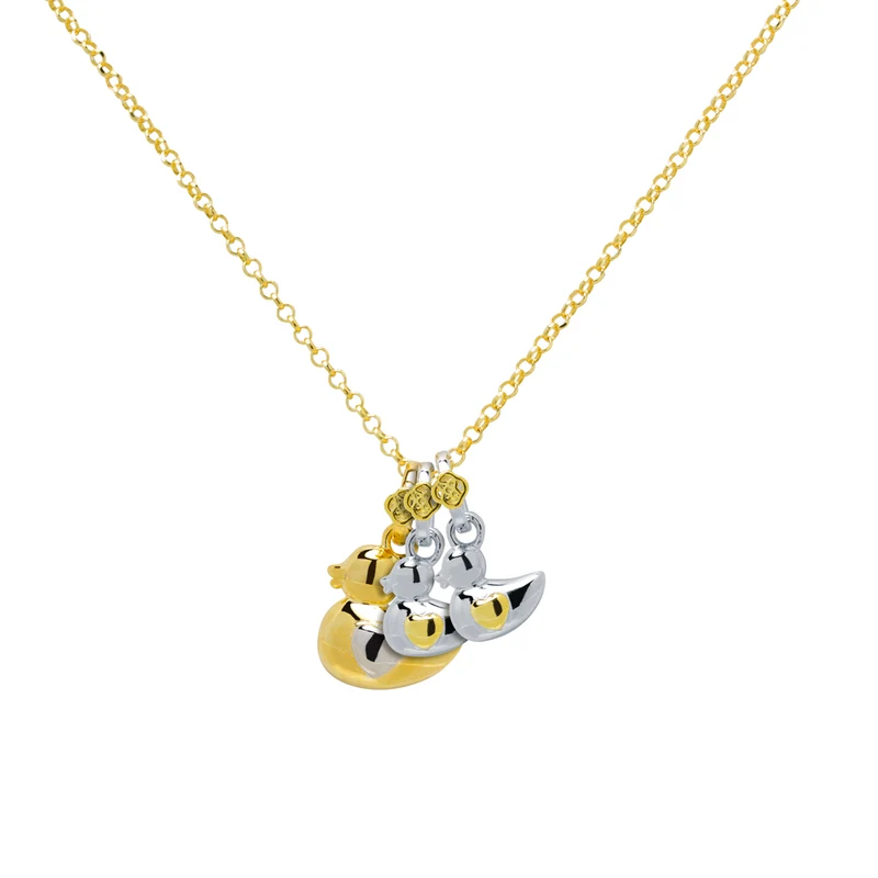 Collar Mamá Pata de Plata 925 con Nombre Grabado