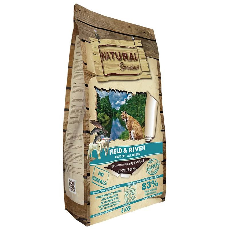 NATURAL GREATNESS FIELD RIVER GATOS 6 KG