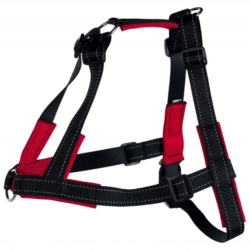 Trixie Arnés Guía Soft, M–L, 55–90Cm/25Mm, Negro