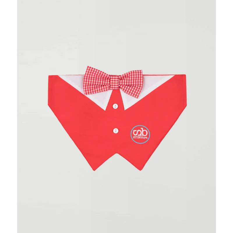 Pañuelo Pajarita Rojo M