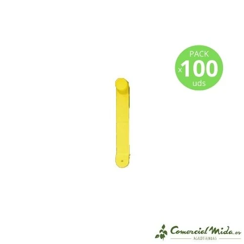 INSPROVET Marca Manual de Plástico para Ganado 55x15 mm