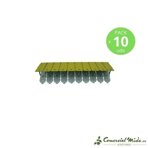 HAUPTNER Marca Manual de Metal para Ganado 55x15 mm