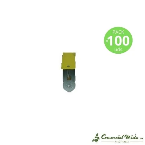 HAUPTNER Marca Manual de Metal para Ganado 55x15 mm