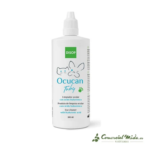Limpiador Ocular DISOP Ocucan Toby para Perros y Gatos
