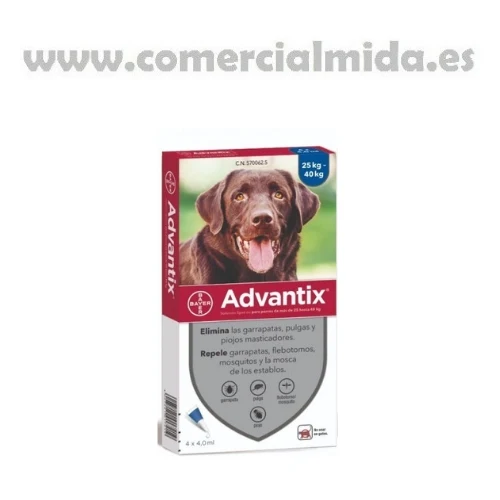 Advantix Pipetas Antiparasitarias para Perros (4x)