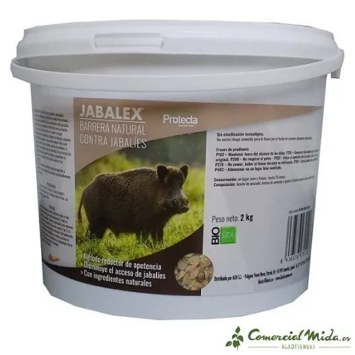 Repelente para jabalíes Barrera Natural JABALEX